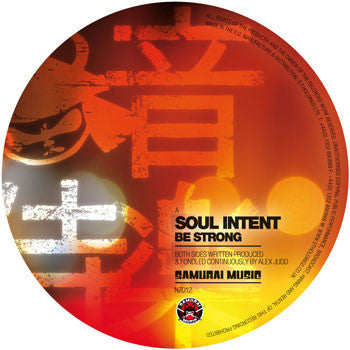 Soul Intent 'Be Strong' / 'Point Pleasant' (Vinyl)